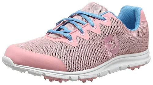 FootJoy enJoy Women’s Golf Shoe 95700-Pink Rose/Blue