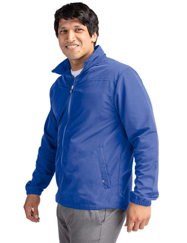 Cutter & Buck Charter Eco Recycled Mens Full-Zip Jacket MCO00073 True Blue Size: Large