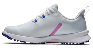 FootJoy Women's Fuel Sport Golf Shoe 90127 – White/Pink
