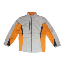 The Weather Apparel Company Men's HiTech Performance Jacket 58035-004-MD LIGHT GREY/ORANGE/BLACK -MEDIUM