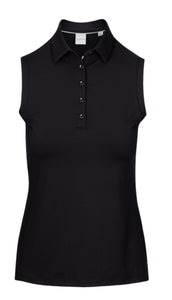 PLAYER JERSEY SLEEVELESS PERFORMANCE POLO D2S22K271 Black