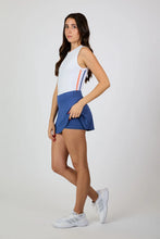 Sofibella 13" FLOUNCE SKORT - STYLE ICONS 2058TWL Color: Twilight Size: Small