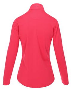 Greg Norman Fairway 1/2 Zip Mock Outerwear Pullover G2S23K077 Strawberry Size: Medium