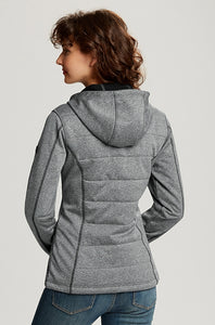 Cutter & Buck Altitude Quilted Womens Jacket LCO00014 Charcoal Size: Medium