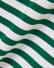 LACOSTE Regular Fit Ultra Dry Striped Golf Polo DH3187-51 Green / White • 291-MEDIUM