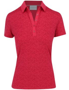 Dunning Meadow Jersey Performance Shirt Polo Short Sleeve D2F23K406 Dahlia Size: Medium