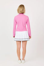 Sofibella FLEX RIB LONG SLEEVE - NANTUCKET 2514NAKPRE Color: Preppy Pink Size: Small