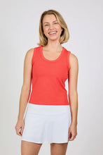 Sofibella SOFT RIB TANK - VIVA HIBISCUS 2511VIVHIB Color: Hibiscus Size: Small