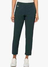Lacoste Womens Sport Golf Stretch Twill Pants HF1021 51 Forest Green Size: 36 (NWOT)