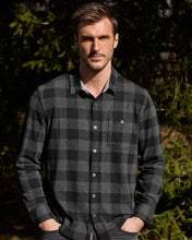 Flag & Anthem HERO STRETCH FLANNEL SHIRT M-HO21WS290 Black/Charcoal Size: Medium