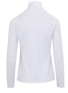 Dunning WOMEN'S PLAYER JERSEY PERFORMANCE QUARTER ZIP D2F23K420 White Size: Medium