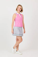 Sofibella SLEEVELESS POLO - NANTUCKET 2540NAKPRE Color: Preppy Pink Size: Small
