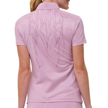 Dunning EILISH JERSEY PERFORMANCE POLO D2F24K430 Mauve Desert Size: Medium
