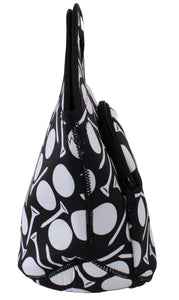 Neoprene Lunch Bag with Pocket - Ball & Tee