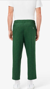 Lacoste Mens Golf Pant HH7575 CW 381 Green/Navy Blue
