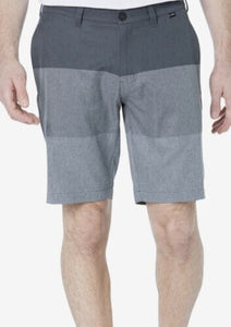 Travis Mathew Why Worry Shorts 1MW203 Heather Stone Pinstripe