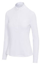 Greg Norman Stardust 1/2 Zip Outerwear Pullover G2F24K418 White Size: Medium