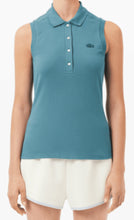 Lacoste Sleeveless Stretch Polo PF5445 IY4 Blue Size: Medium