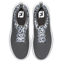 FootJoy Leisure Spikeless Golf Shoe 92929 Charcoal/Leopard
