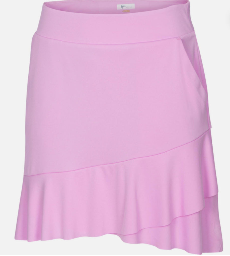 Greg Norman Crossover Flounce Pull-On Skort Primrose G2S22H526 Size: Medium