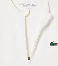 Lacoste Sport Ribbed Women's UV Protect Sweatshirt SF7518 70V White Size: Medium