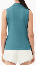 Lacoste Sleeveless Stretch Polo PF5445 IY4 Blue Size: Medium