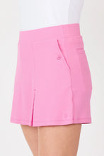Sofibella FLEX RIB 16" SKORT - NANTUCKET 2509NAKPRE  Color: Preppy Pink Size: Small