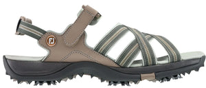 FootJoy Womens Golf Sandals Tan - 48446