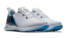 FootJoy Fuel Sport Golf Shoes - White/Blue 55454