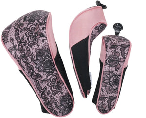 GloveIt Club Covers 3 Pack CC406 Rose Lace