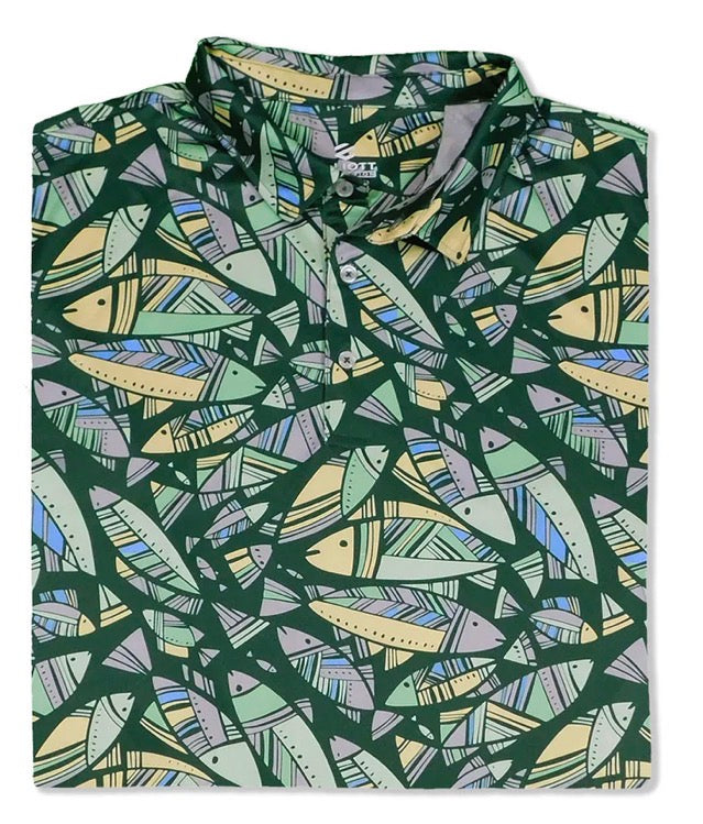 Cabo - Green Men's Golf Shirt Polo