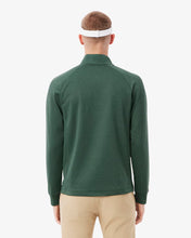 LACOSTE Men's Technical Fleece Golf Sweatshirt SH5221 CW RIB GREEN -MEDIUM