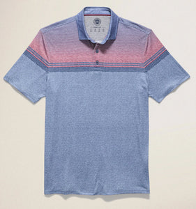 Flag & Anthem MVP Polo M-COREKT2053 Blue Red Stripe Combo
