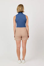 Sofibella FLEX RIB 16" SKORT - QUIET FORCE 2509QUFMOC Color: Mocha Size: Small