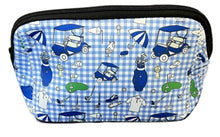 Neoprene Cosmetic Pouch - Ladies Day Out (Blue)