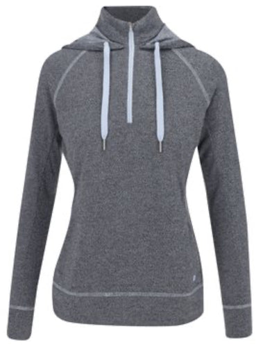 Dunning Penrose Fleece Performance Hoodie Outerwear Pullover D2F23K422 Angel Heather Size: Medium