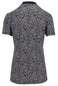 Dunning Fallow Ventilated Performance Shirt Polo Short Sleeve D2F23K405 Black Size: Medium