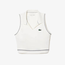 Lacoste Women’s Sport Polo Style Sports Bra IF4913 CW 70V White Size: Small