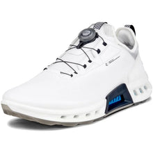 ECCO BIOM C4 BOA Golf Shoes White/Black 13042451227 Size: 7/7.5