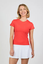 Sofibella SHORT SLEEVE - STYLE ICONS 2488HIB Color: Hibiscus Size: Small