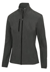 Greg Norman Pro-Series Fairway Full Zip Jacket Black Heather G2S24J047 Size: Medium