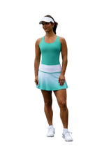 Sofibella 14" MESH SKORT - ALPINE WHITES 2528ALPVAO Color: Valley Ombre Size: Small