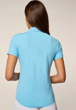 Greyson Scarlett Classic Crowley Collar Short Sleeve Polo LSP25K21 877 Heaven Size: L