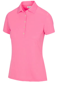 Greg Norman Freedom Pique Short Sleeve Polo G2S21K450 Rose Size: Medium