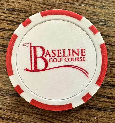 Baseline Logo Poker-Chip Ball Markers