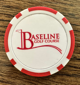 Baseline Logo Poker-Chip Ball Markers