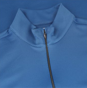 Greg Norman Fairway 1/2 Zip Mock Outerwear Pullover G2S23K077 Cornflower Size: Medium