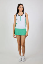 Sofibella HALF ZIP TANK - ALPINE STORY 2531ALPWHT Color: White Size: Small