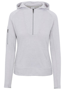 Dunning Women’s Penrose 2.0 Hoodie D2F24K438 Microchip Heather Size: Medium