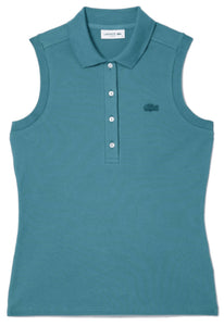 Lacoste Sleeveless Stretch Polo PF5445 IY4 Blue Size: Medium